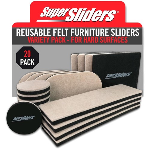 Furniture sliders variety pack - sliders,