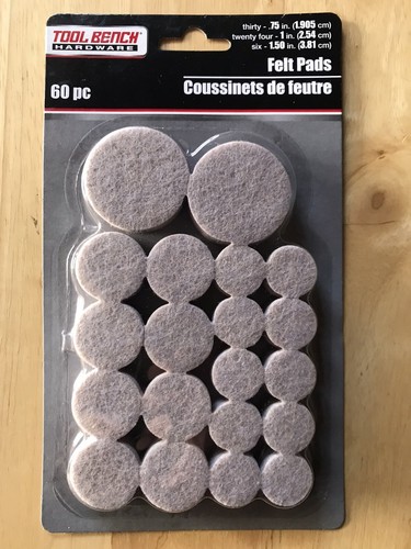 Felt pads tips peel stick - peel,